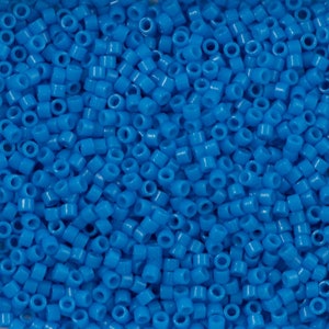 Miyuki Delica 11/0 DB2134 Duracoat Opaque Delphinium,5 Gr Pack