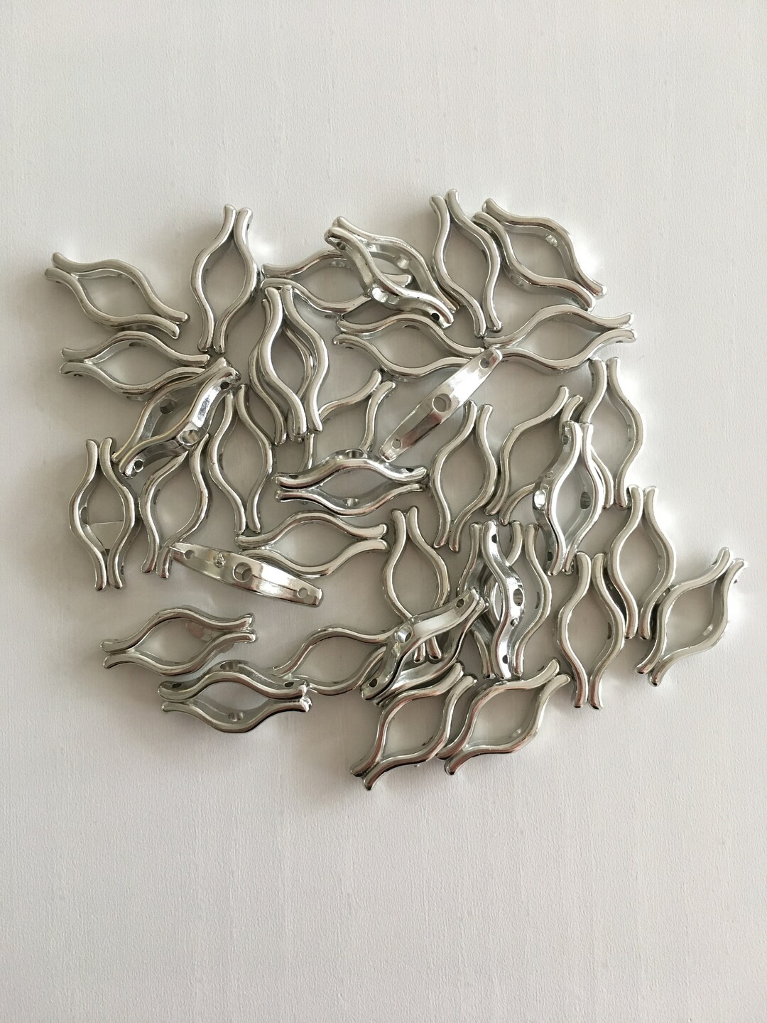 Bead Connector Lip Shape Charms Bead Spacer Lip Shape Etsy