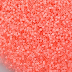 Miyuki Delica  11/0 DB1856 - Silk Inside Dyed Flamingo, Miyuki Delica Beads,5 Gr Pack