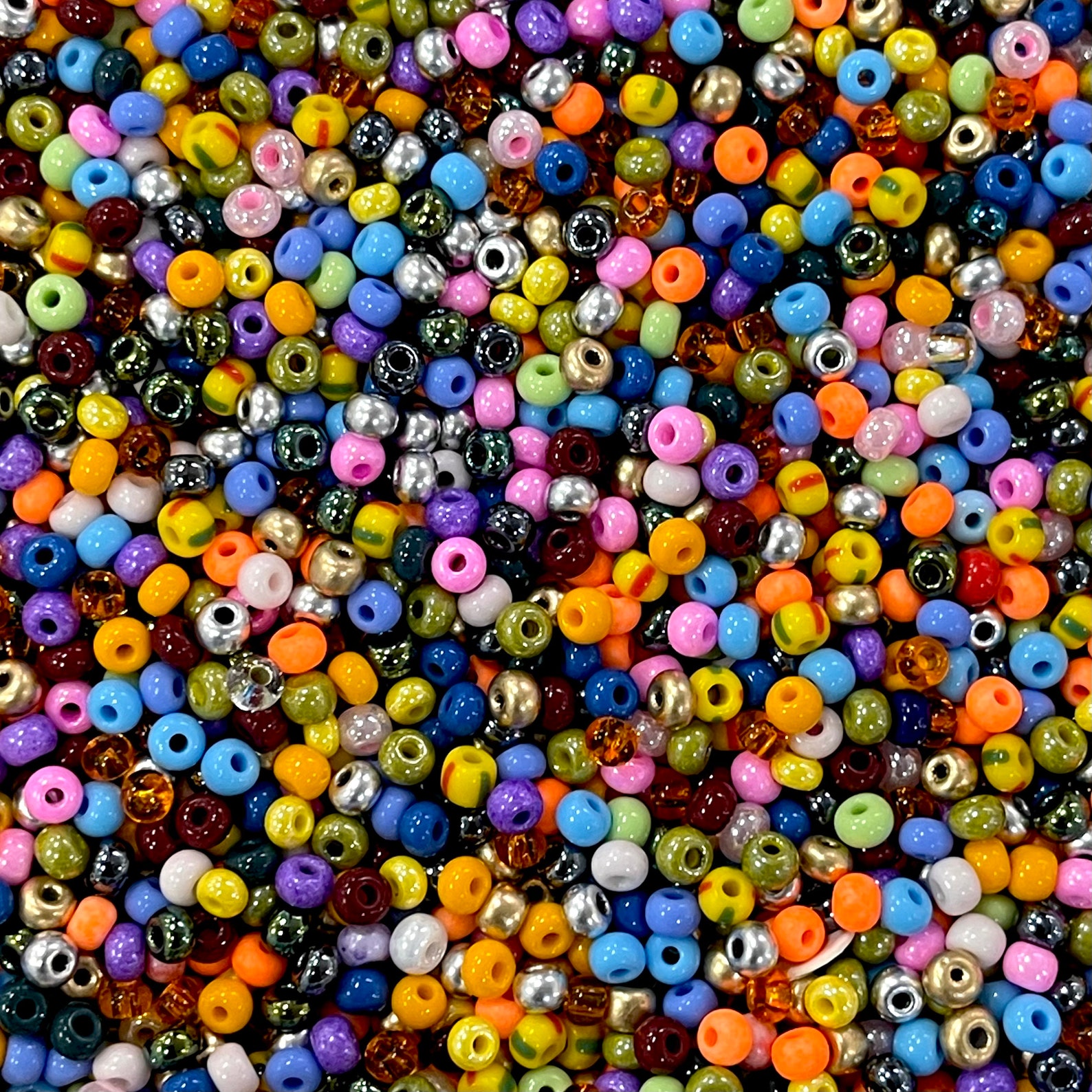 Preciosa Seed Beads 6/0 Mixed Colors RocaillesRound Hole 20 Etsy