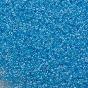 Miyuki Delica  11/0 DB2039 - Luminous Ocean Blue, Miyuki Delica Beads,5 Gr Pack