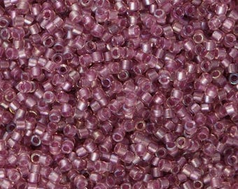 Miyuki Delica  11/0 DB1745 - SPKL Antique Rose Lined Crystal AB, Miyuki Delica Beads,5 Gr Pack