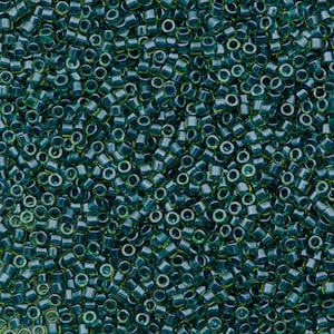 Miyuki Delica 11/0 DB0919 - Sparkling Dk.Teal Lined, Miyuki Delica Beads,5 Gr Pack