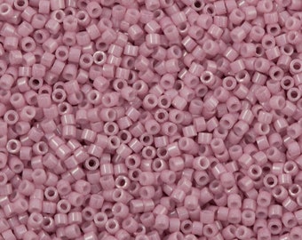 Miyuki Delica Beads, Miyuki Delica 11/0 DB0210 Opaque Rose Luster, 5 Gr Pack