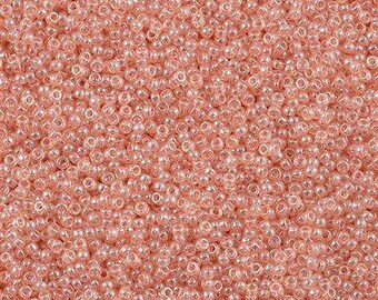 Miyuki Seed Beads 15/0, 0366 -Shell Pink Luster, beads, miyuki beads, seed beads, Japanese seed beads