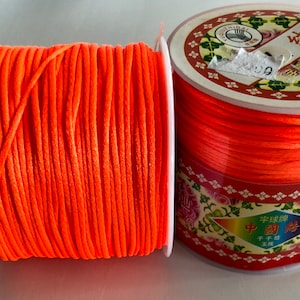 Buy Orange Rattail Cord Online In India -  India