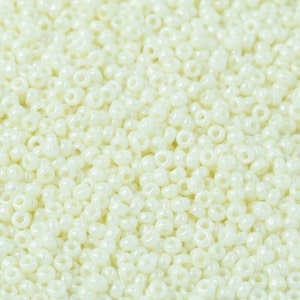Miyuki Seed Beads 11/0 Cream Ceylon , 0421