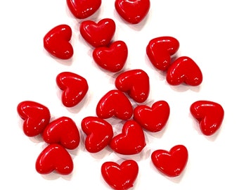 8MM VALENTINES RED BEADS PACK OF 50 ACRYLIC ROUND RED BEADS 8MM VALENTINES RED BEADS PACK OF 50 ACRYLIC ROUND RED BEADS