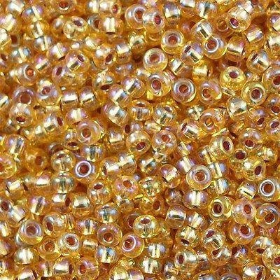 Miyuki Seed Beads 8/0 Silver Lined Gold AB, 1003 - Etsy
