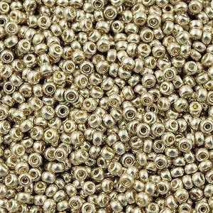 Miyuki Seed Beads 11/0  Duracoat Galvanized Silver, 4201-NEW!!!