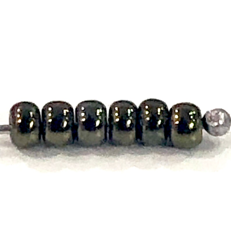 Preciosa Seed Beads 80 Rocailles Round Hole-20 Gr 59115 Brown Iris