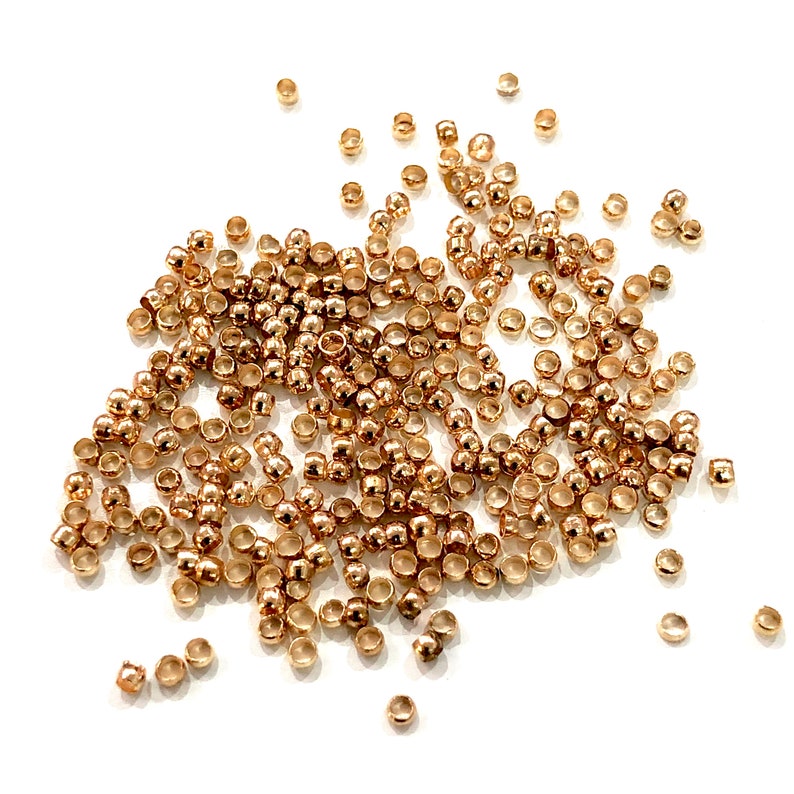 Crimp Beads Gold Crimp Beads 5gr Pack Etsy UK