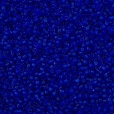 Miyuki Delica 11/0 DB0748 Transparent Blue Matted, 5 Gr Pack