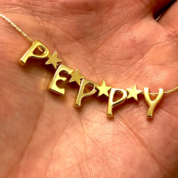 24kt Gold Plated Initial Charms Gold 