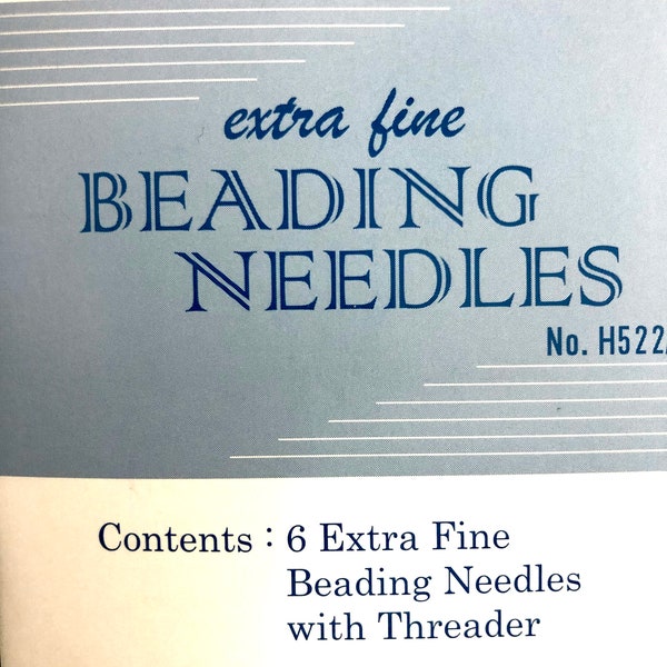Miyuki Extra Fine Beading Needle (6 Pcs)