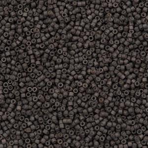 Miyuki Delica 11/0 DB1175 - Galvanized Matted Graphite, Miyuki Delica Beads,5Gr Pack,