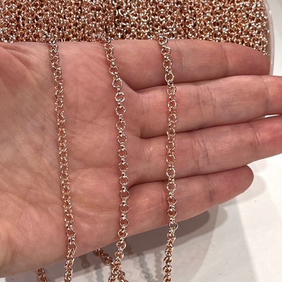 Rose gold plated chain Rose gold plated chain