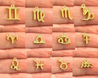 Collection 23 Enamel Charms, Assorted Charms, Gold Plated Alloy Charms for  Bracelet Jewelry Making 