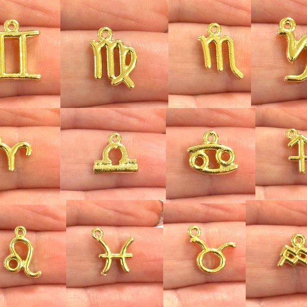 Zodiac Sign Jewelry Etsy