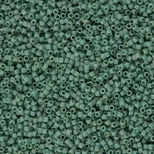DB0374 Matted Seafoam Green, Miyuki Delica 11/0,5 Gr Pack