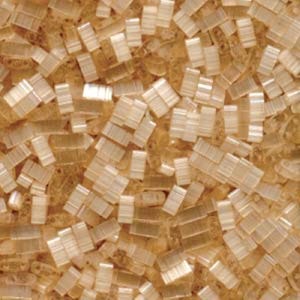 Miyuki Half Tila Beads HTL2593 Silk Pale Light Orange, miyuki beads, beads, half tila beads