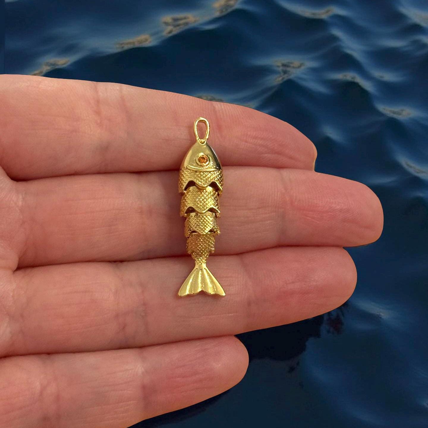 古いチベットの銀銅彫刻くり抜きペア魚の繊細な嗅ぎタバコ瓶 Shiley*