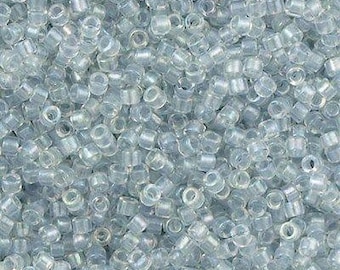 DB1671 Pearl Lined Crystal AB 11/0 Miyuki Delica Bead 7.6