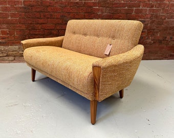 Danish Mid Century Vintage Inspired 60s 70s Model 60 2 Seater Club