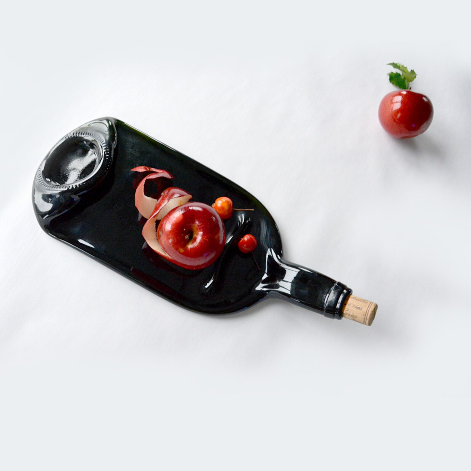 Glass Cheese Board Serving Board Glass Plate Melted Big Etsy