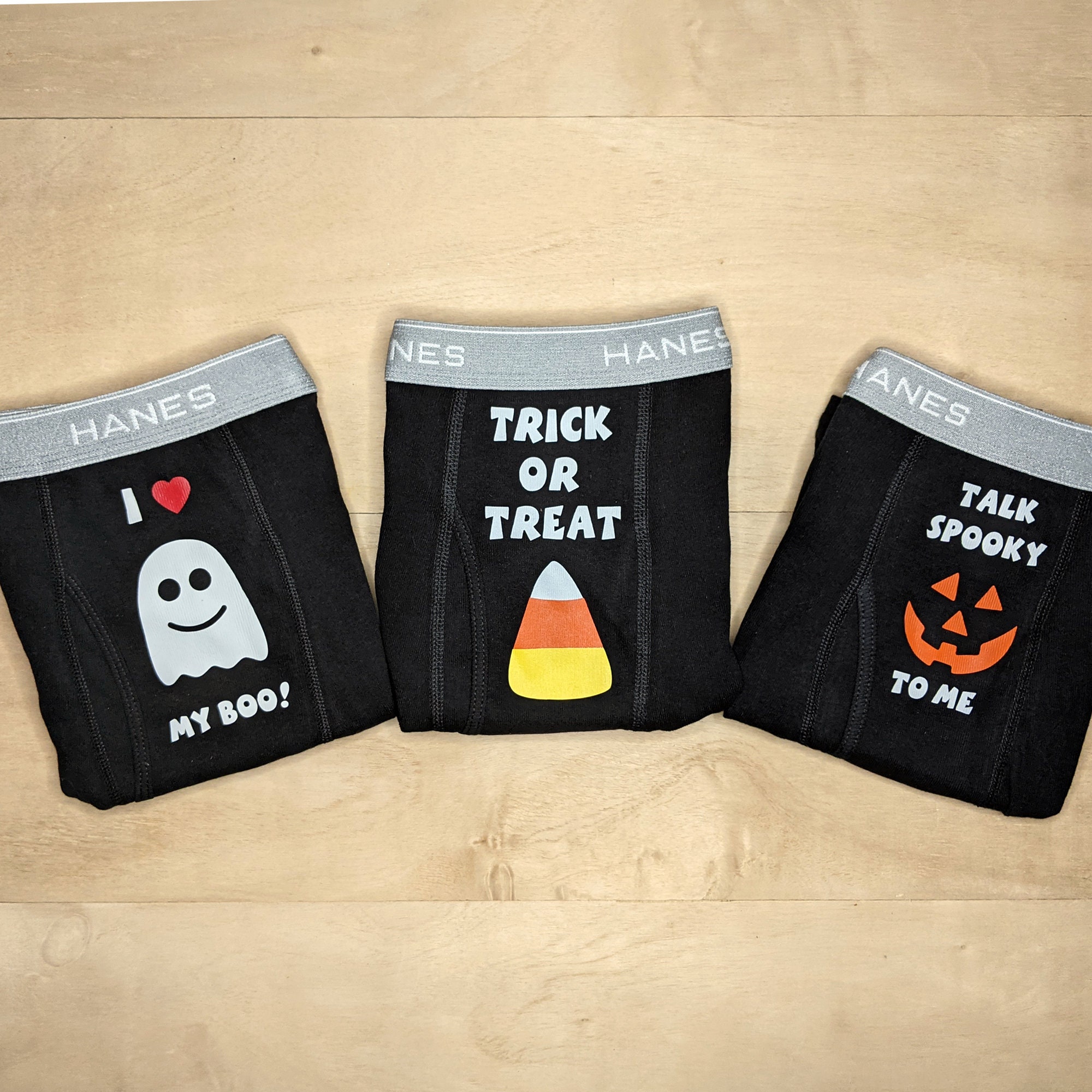 Halloween Boxers Novelty Boxers Gift for Him Halloween Gift Funny Underwear  Personalized Boxers 