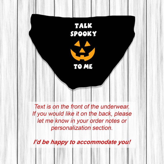 Sexy Panties, Halloween Underwear, Thong Panties, Girlfriend Gift, Gift for  Wife Women's Underwear -  Canada