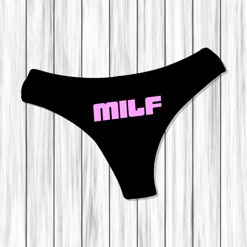 Mothers Day Gift From Husband. New Mom Mothers Day Gift, Young Mom, Thong Panties, Sexy Gift For Her - MILF Gift 