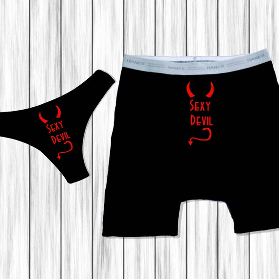 Ropa interior para parejas ropa interior de Halloween Sexy | Etsy España