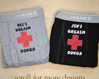 Funny Personalized Mens Underwear Custom Husband Gift Anniversary Wedding Keepsake From Wife