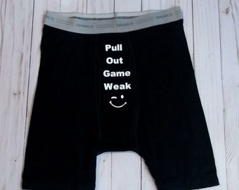First Fathers Day, Boxer Briefs, Personalized Boxers, Custom, Boxer Shorts, Sexy Gift For Him, Mens Underwear, Erotic, New Dad Gift