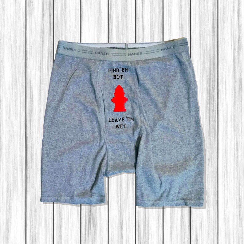 Gift For Fireman  boxer briefs  Sexy Gift For Him image 5