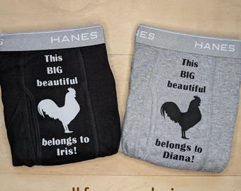 Sexy Wedding Gift From Bride To Groom - Personalized Boxers