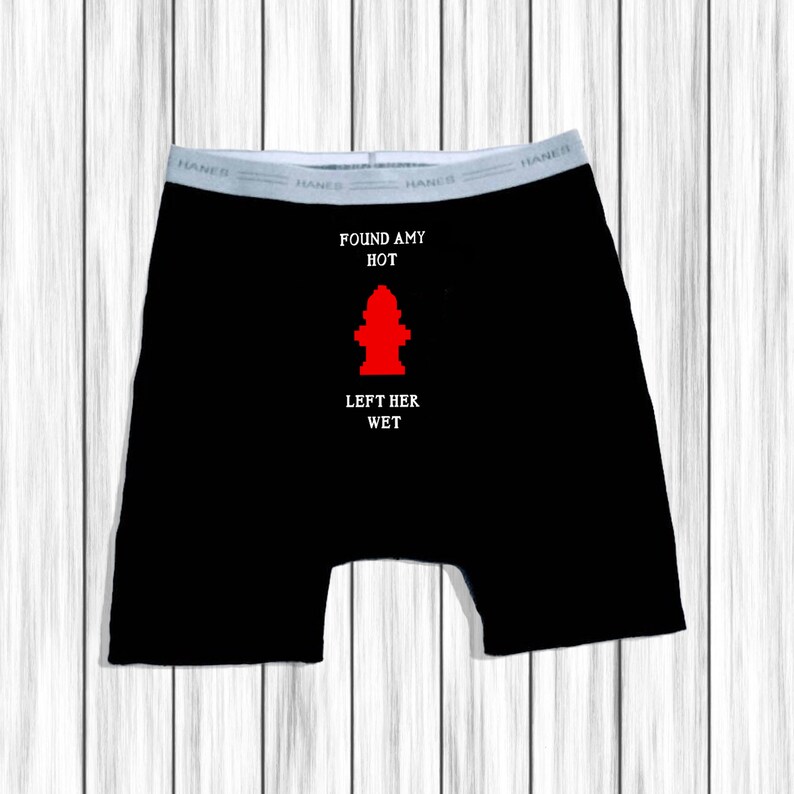 Gift For Fireman  boxer briefs  Sexy Gift For Him image 0