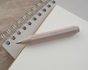 KUGELSCHREIBER KAWECO BEIGE / gold für Deine Home Office, Schulanfang und Geschenkidee Schwester, Mama und Co