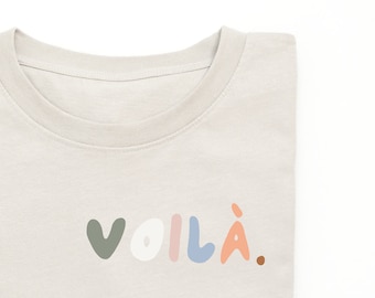 BÜGELBILD VOILA / Applikation Kinder Bügelbilder T-Shirt Flockprint