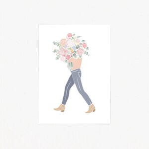 POSTKARTEN BLUMEN / Sprüche schwarz weiß Spruch Postkarten für Freundin zum Einzug, Hochzeit, Weihnachten, Geburtstag und mehr