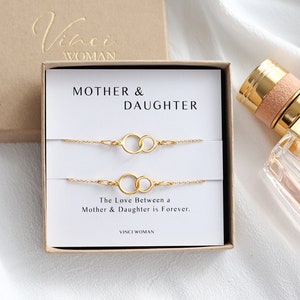 Birthday Gifts For Mom, Mom Birthday Gift, Mum Birthday Gift, Gifts For Mum, Mother Daughter Bracelet, Gift Set Of 2, Mother Birthday Gift