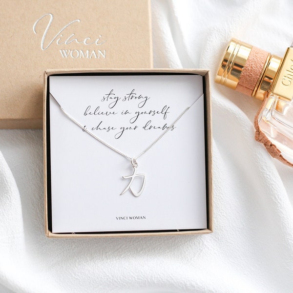 Strong Warrior Woman Pendant Necklace