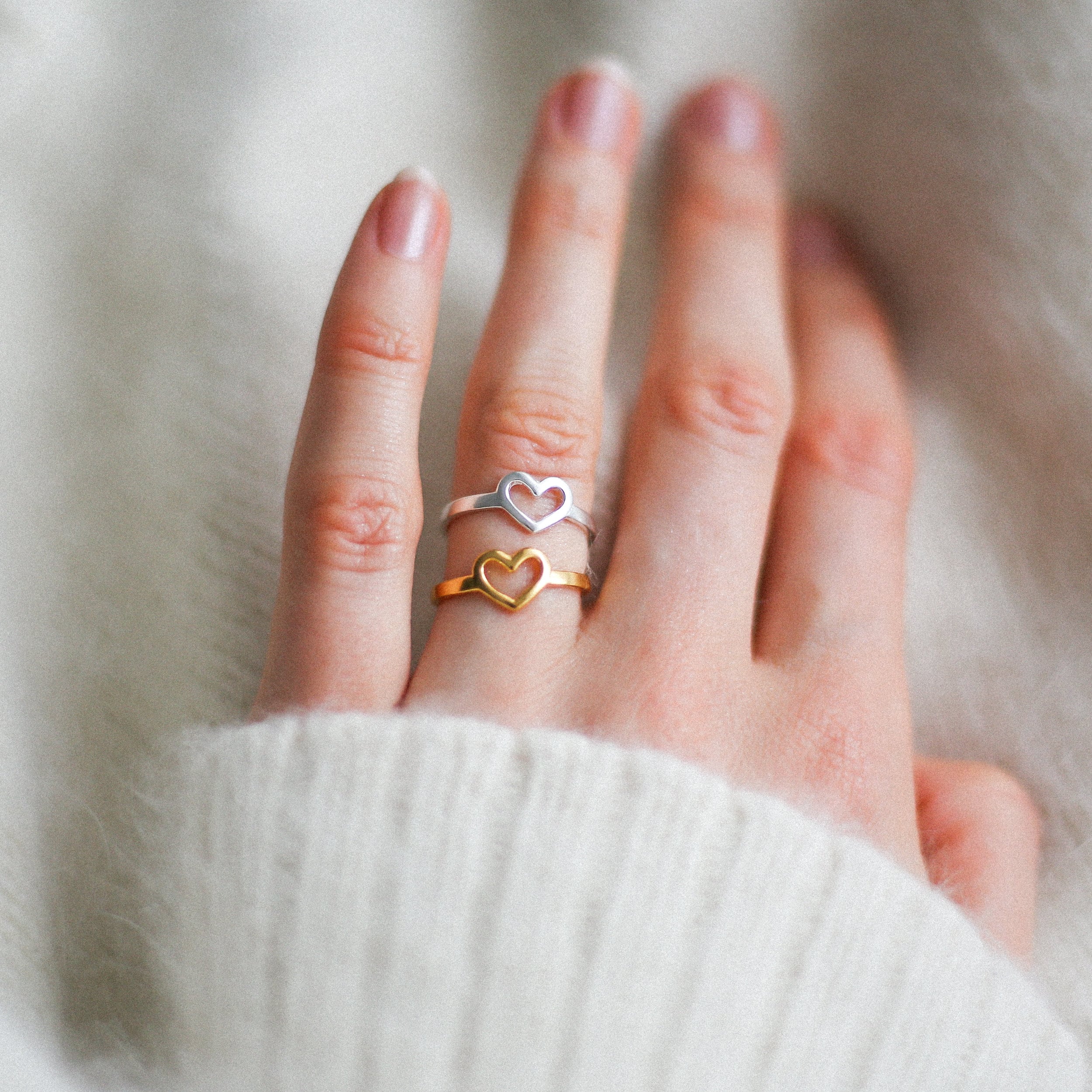 lui jewelry Heart ring 11号-