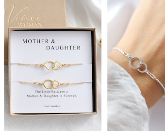 Mother Daughter Bracelet Set, Mum Birthday Gift, Mum And Daughter Bracelet Set Of 2, Mother Birthday Gifts, Mum Jewellery