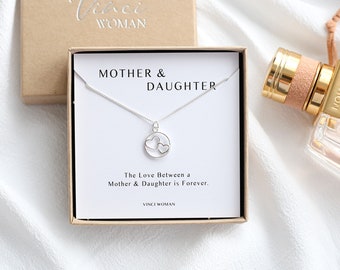 Mother&daughter Forever Linked Together Necklace-mother's - Etsy