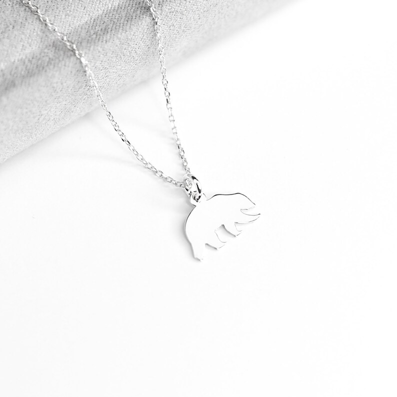 Sterling Silver Bear Necklace Bear Necklace 925 Sterling Silver Dainty Mama Bear Necklace Animal Necklace Wild Animal |