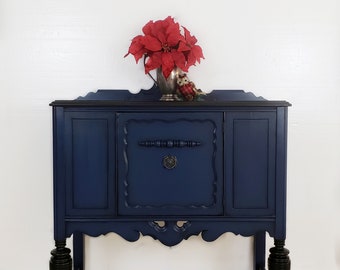 Blue Sideboard Etsy