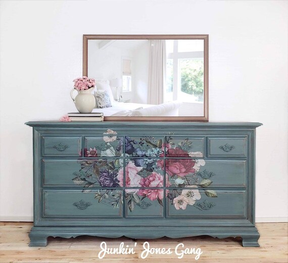 Vintage Dresser Dresser Changing Table Buffet Entryway Etsy