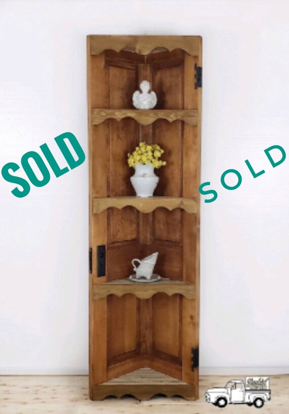 Sold Corner Shelf Old Door Beadboard Rustic Corner Shelf Old Door Beadboard Rustic